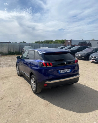 Peugeot 3008 cena 49050 przebieg: 164625, rok produkcji 2019 z Brusy małe 254
